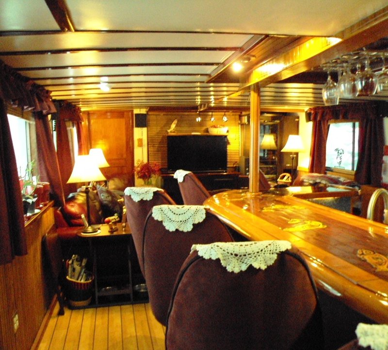 Alaska Pirate’s Pride Yacht Charter Details, Converted Crowley Tugboat